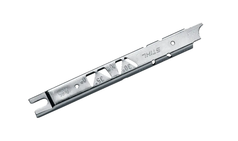 Vijlkaliber, voor 1/4"-P-ketting