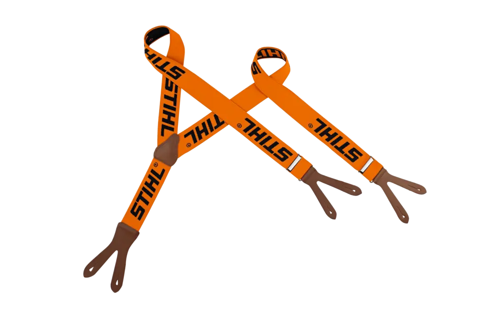 Bretellen, 120 cm, oranje, om te knopen