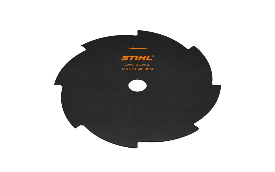 Grassnijblad, 8 snijkanten, 255mm