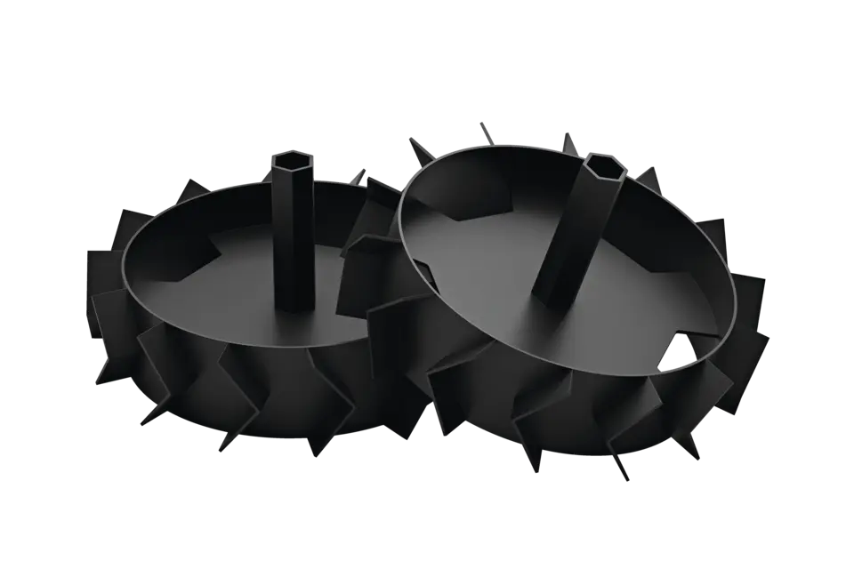 AMR 070, set ijzeren wielen