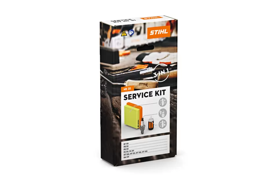 Service Kit 31, voor BT 131, FB 131, FR 131, FS 131, FS 311, HT 130, HT 131, HT 132, HT 133, KM 131