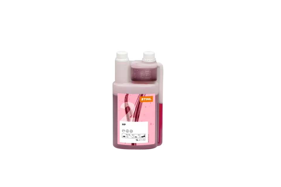 HP tweetaktolie, 1 l (voor 50 l brandstof), doseerfles
